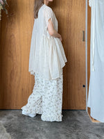 suzuki takayuki / band-sleeve tunic（mist white）