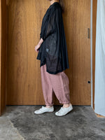 suzuki takayuki / organdy shirt（black）