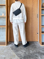 TISSU / カシミヤビーバー タックストレートPT（ベージュ）