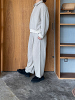 TISSU / カシミヤビーバー ハーフジップブルゾン（ベージュ）