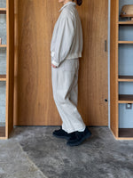 TISSU / カシミヤビーバー タックストレートPT（ベージュ）