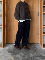 TISSU / カシミヤビーバー タックストレートPT（クロ）