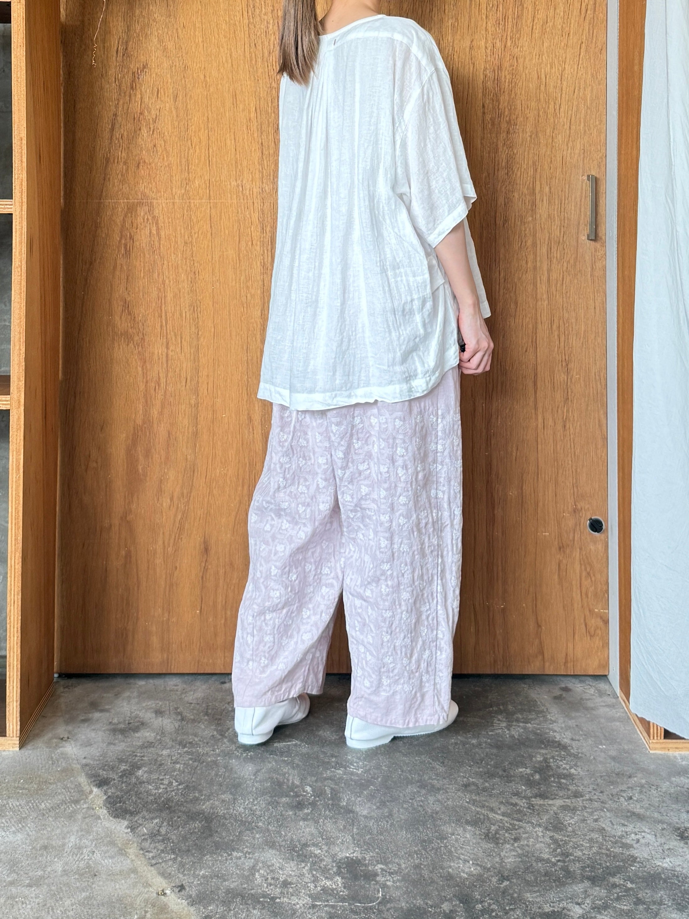 suzuki takayuki / pullover blouse（off white） – ams_selectshop