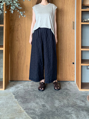 Re arrival!!　suzuki takayuki / linen tank top