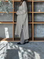 Vlas Blomme / Washed 60/1 Line カフタンロングシャツ