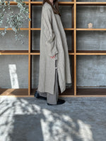Vlas Blomme / Washed 60/1 Line カフタンロングシャツ