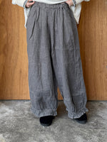tumugu / ソリトリネン パンツ（SLATE GRAY）