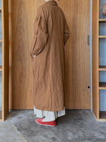 ROBE de PEAU / PAINTER CANVAS COAT (ALMOND)