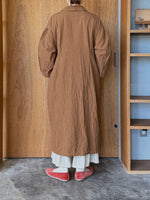 ROBE de PEAU / PAINTER CANVAS COAT (ALMOND)