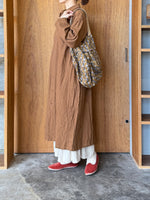 ROBE de PEAU / PAINTER CANVAS COAT (ALMOND)