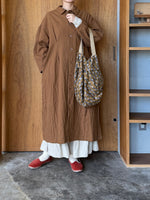 ROBE de PEAU / PAINTER CANVAS COAT (ALMOND)