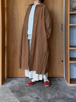 ROBE de PEAU / PAINTER CANVAS COAT (ALMOND)