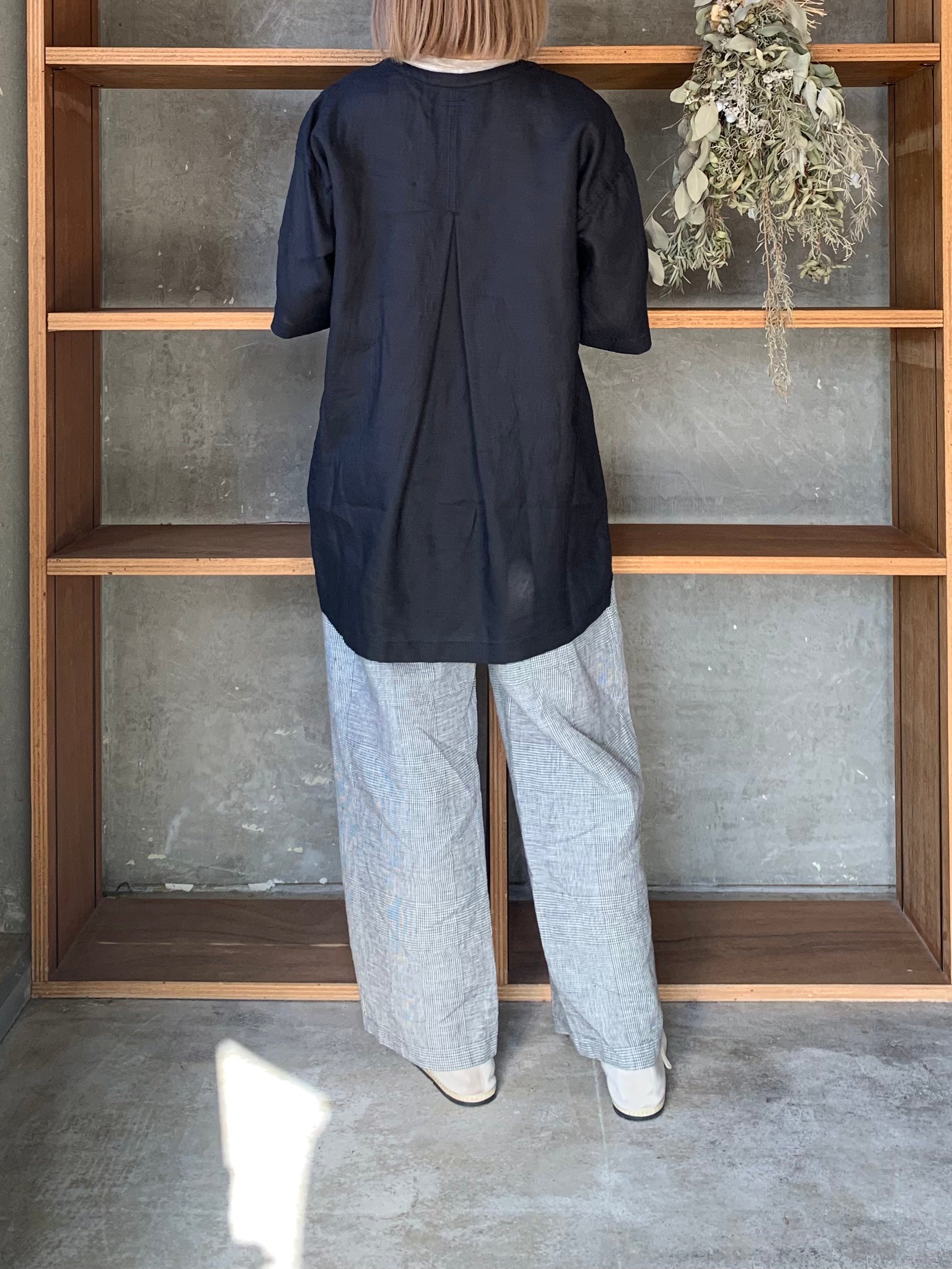 TISSU / グレンチェック ストレートPT
