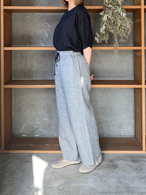 TISSU / グレンチェック ストレートPT