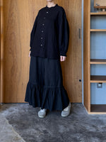 ROBE de PEAU / CAMILLE FRILL PANTS (BLACK)