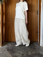 me. / washable skin jersey basic T （IVORY）