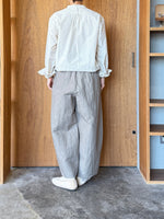 Vlas Blomme / L/C Buff ダーツパンツ(Gray)