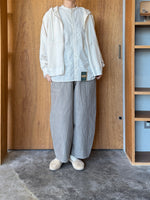 Vlas Blomme / L/C Buff ダーツパンツ(Gray)