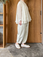 suzuki takayuki / layered blouse（mist white）