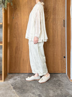 suzuki takayuki / layered blouse（mist white）