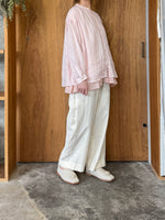 suzuki takayuki / layered blouse（pale peach blossom）