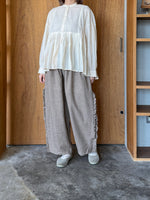 tumugu / ウールメランジ パンツ（MOCHA）