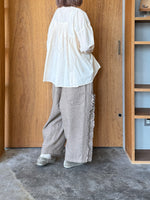 tumugu / ウールメランジ パンツ（MOCHA）