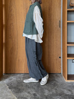 tumugu / ウールメランジ パンツ（GRAY）