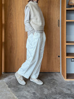 PARIS DE AOUNE /  シープヘアーモヘア ベスト（アイボリー）