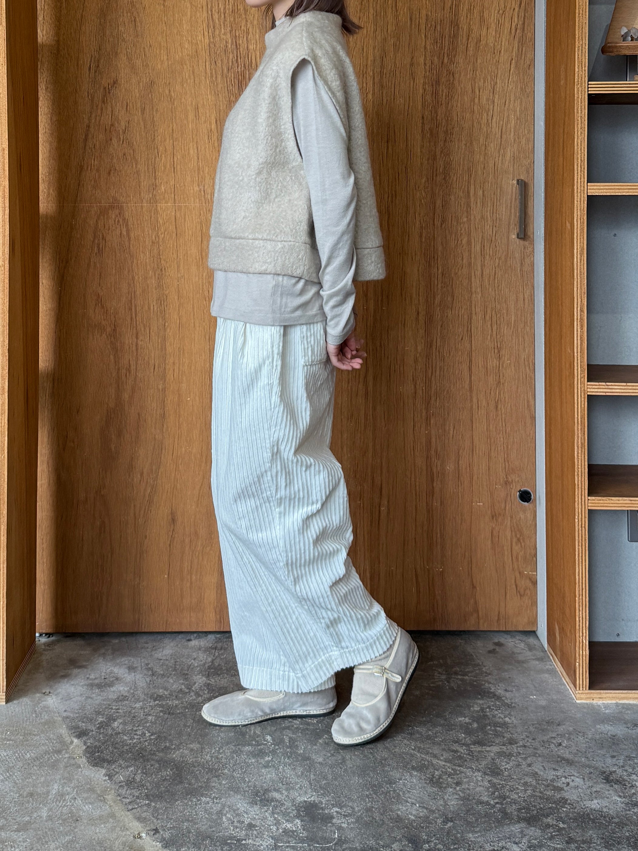 UNIVERSAL TISSU / 親子コーデュロイ イージーサルエルPT（オフ）