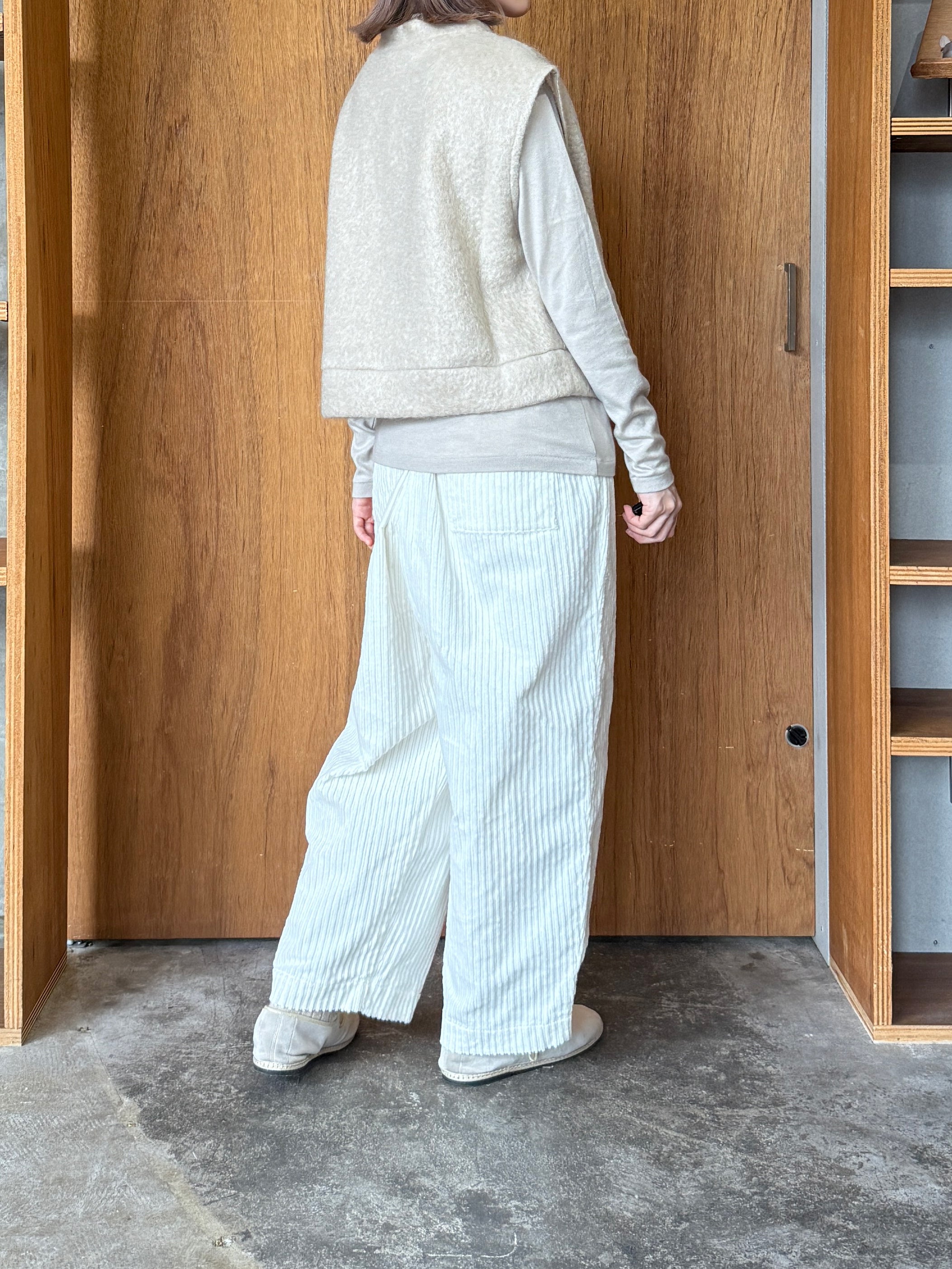 UNIVERSAL TISSU / 親子コーデュロイ イージーサルエルPT（オフ）