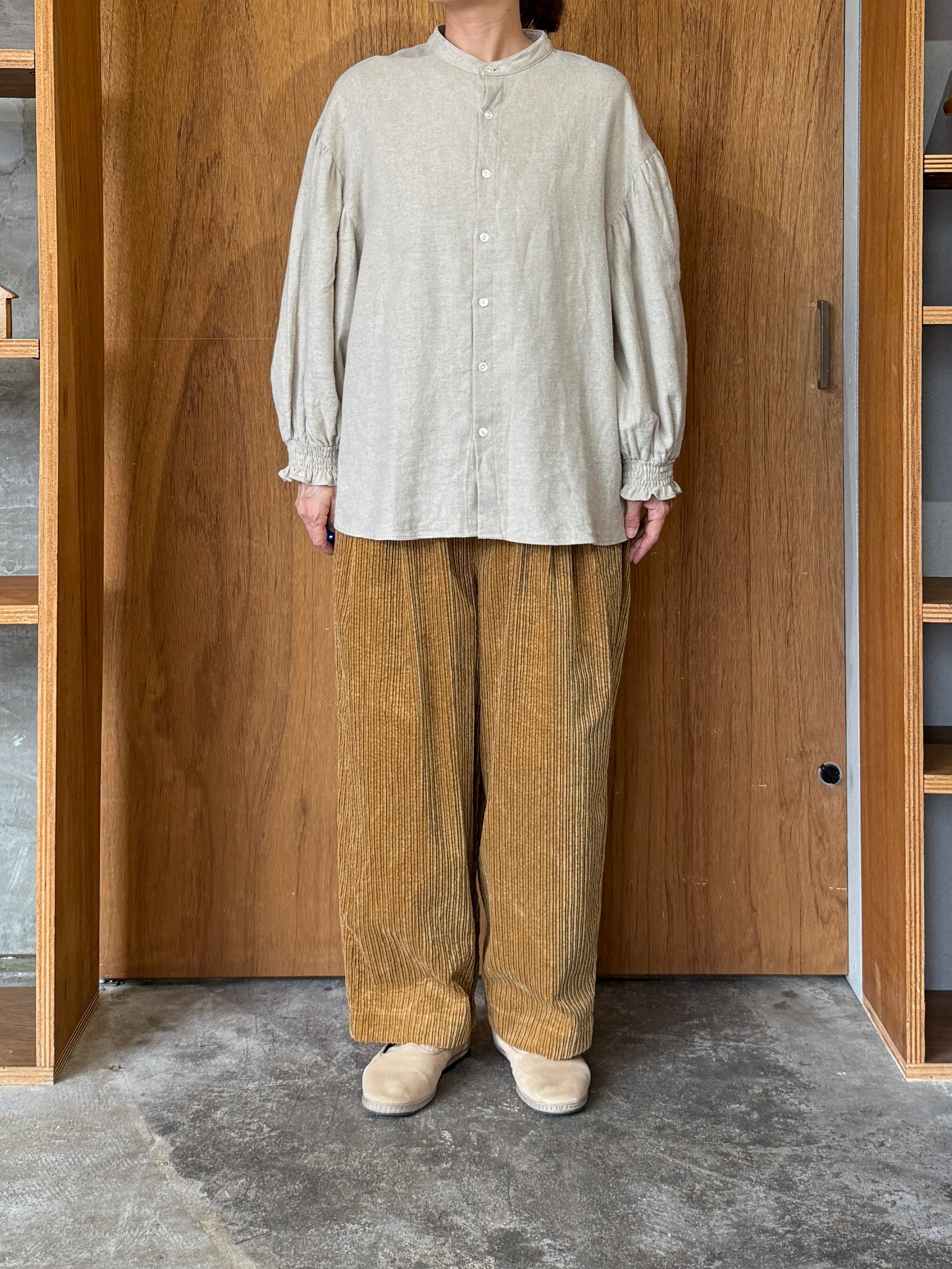 UNIVERSAL TISSU / 親子コーデュロイ イージーサルエルPT（キャメル）