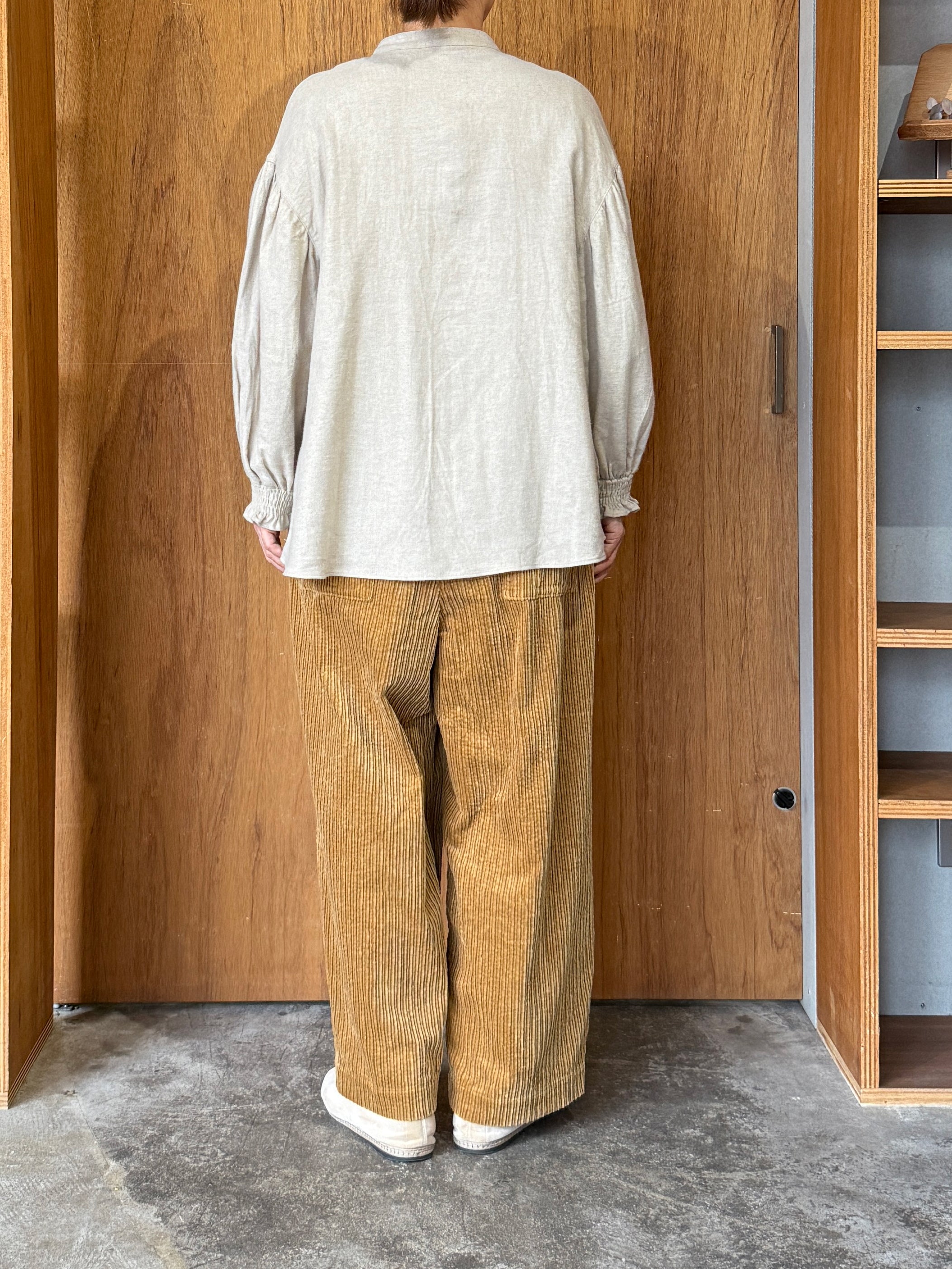 UNIVERSAL TISSU / 親子コーデュロイ イージーサルエルPT（キャメル）