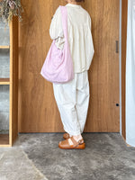 【SALE】tumugu / コットンリネンキャンブリック フル丈パンツ（KINARI）