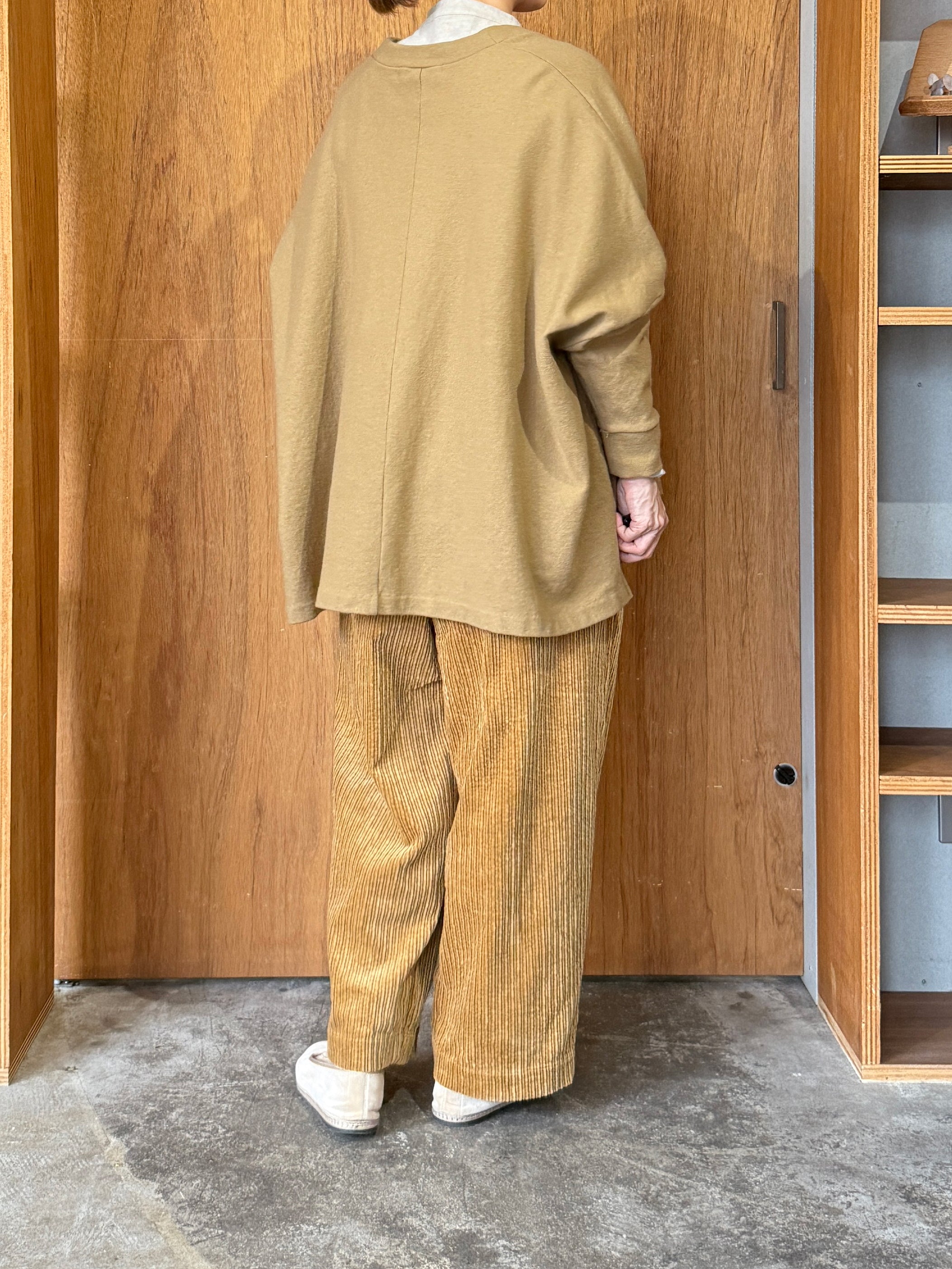 UNIVERSAL TISSU / 親子コーデュロイ イージーサルエルPT（キャメル）
