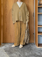 UNIVERSAL TISSU / 親子コーデュロイ イージーサルエルPT（キャメル）