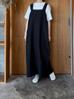 Vlas Blomme /C/L Crisp　2Wayジャンパースカート (Black)