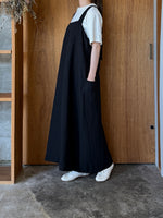 Vlas Blomme /C/L Crisp　2Wayジャンパースカート (Black)