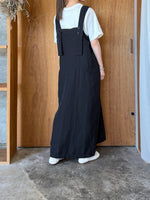 Vlas Blomme /C/L Crisp　2Wayジャンパースカート (Black)