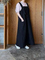 Vlas Blomme /C/L Crisp　2Wayジャンパースカート (Black)