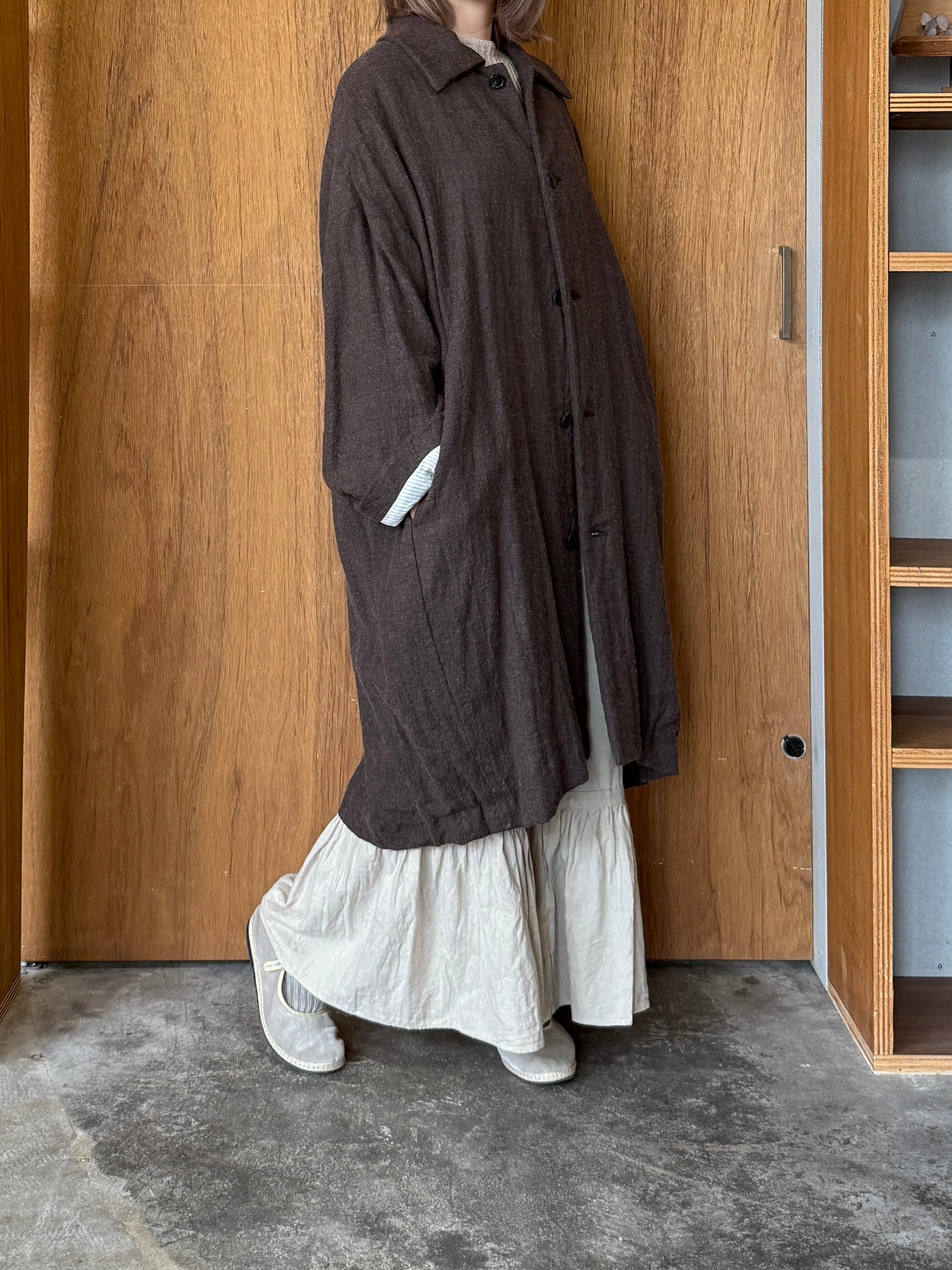 Re arrival!! suzuki takayuki / topper coat Ⅰ（van dyck brown）