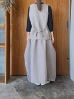Vlas Blomme / サイドタックスカート  (Gray)