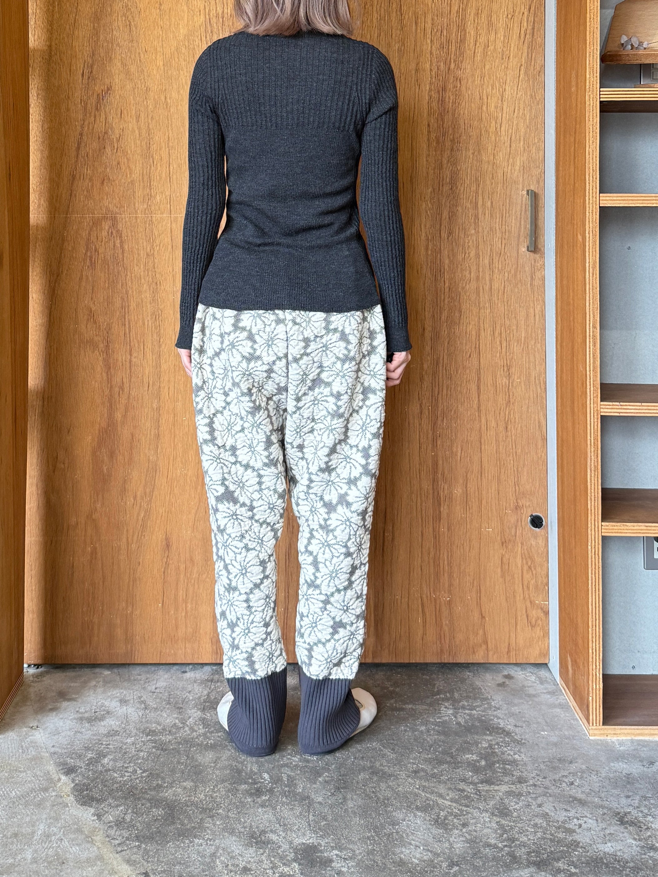 GASA*/ 存在すること ニットプルオーバー (dark charcoal)