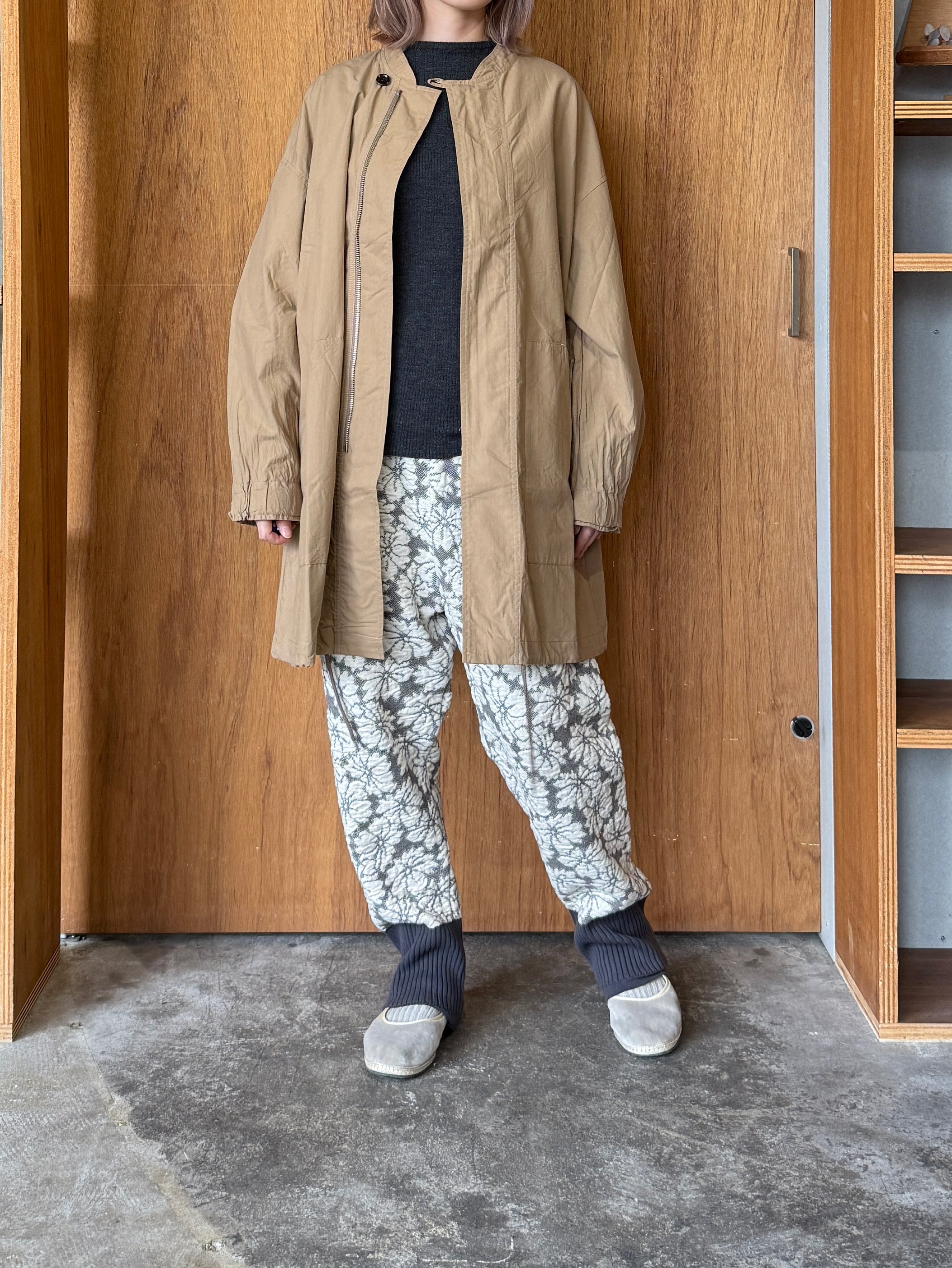 GASA*/ 存在すること ニットプルオーバー (dark charcoal)