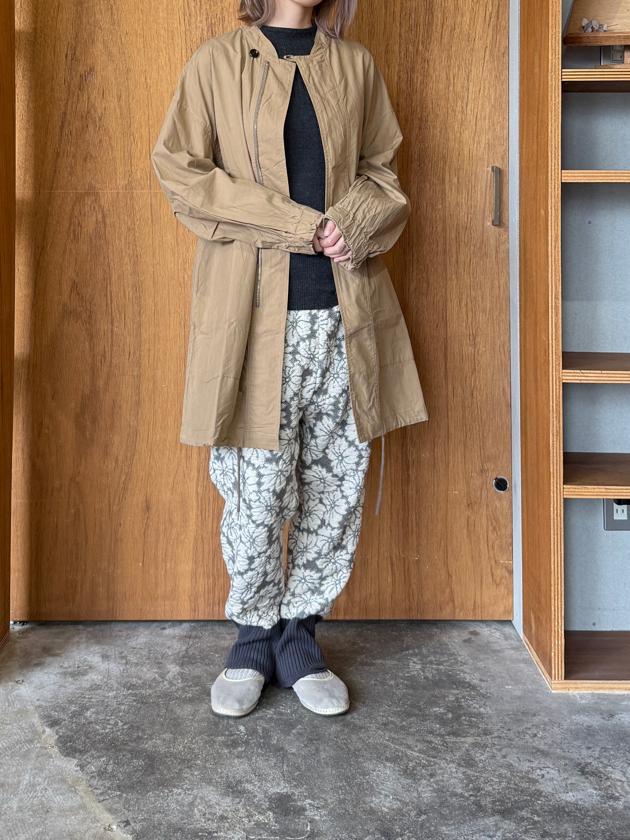 GASA*/ 存在すること ニットプルオーバー (dark charcoal)