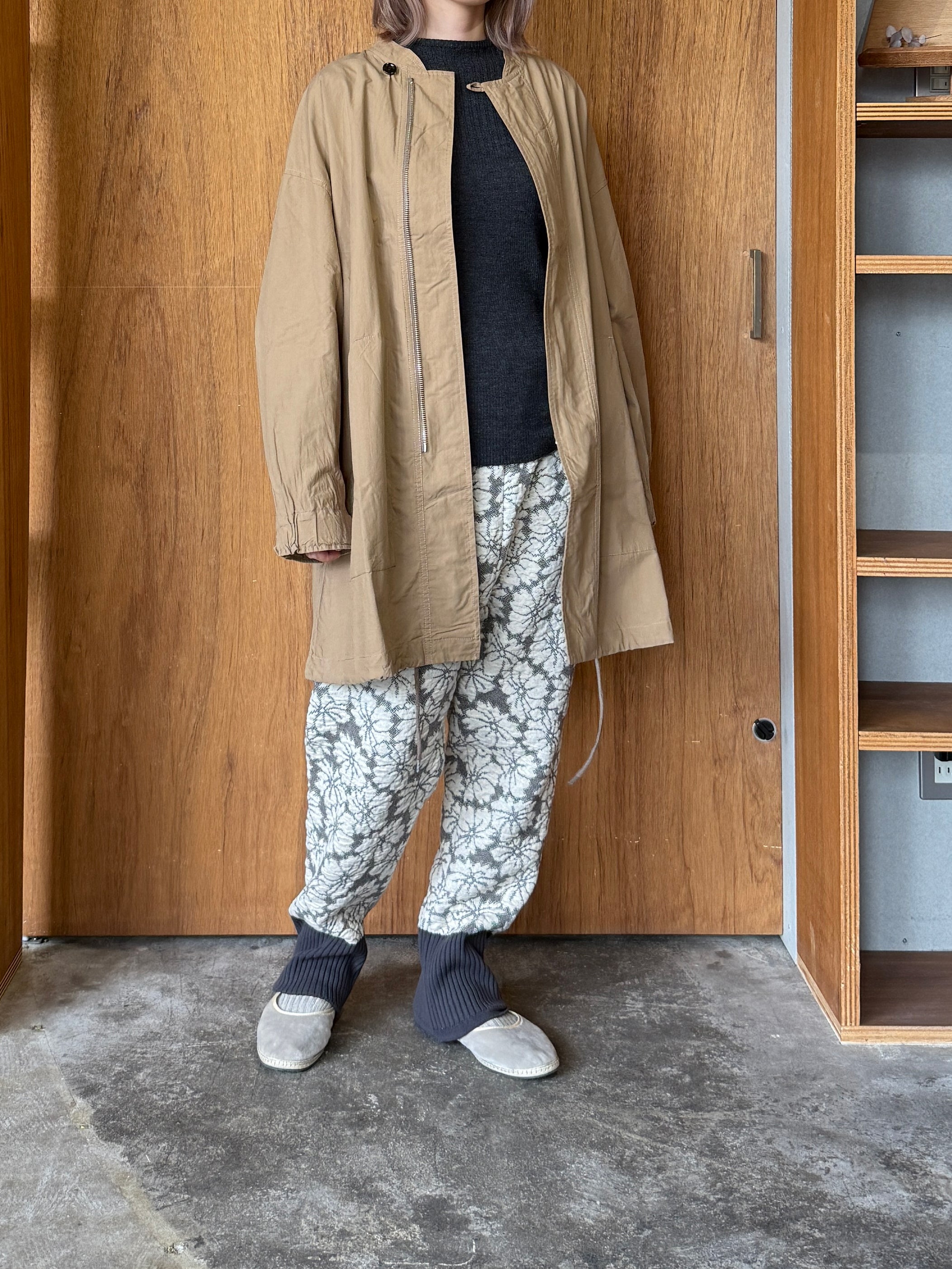 GASA*/ 存在すること ニットプルオーバー (dark charcoal)