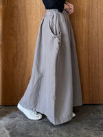 Vlas Blomme / サイドタックスカート  (Gray)