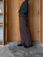 suzuki takayuki / high gauge knitted pullover（heather charcoal）