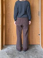 suzuki takayuki / high gauge knitted pullover（heather charcoal）