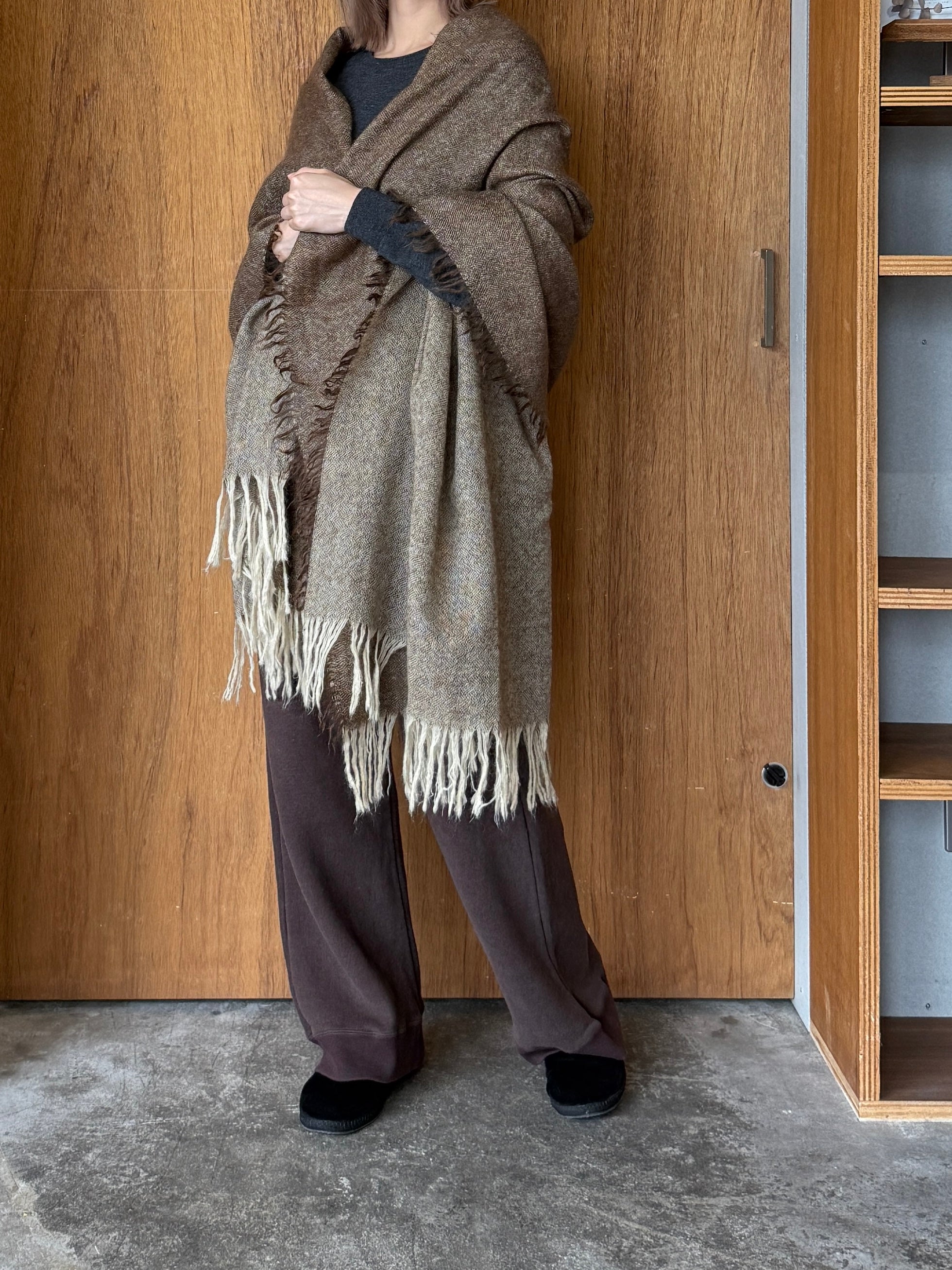 suzuki takayuki / high gauge knitted pullover（heather charcoal）